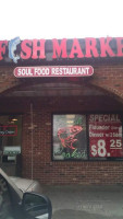 J C Fish Market Soul Food outside