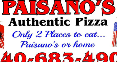 Paisano's Authentic Pizza food