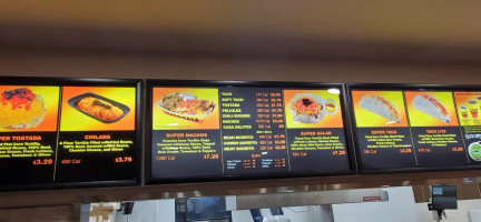 Taco Casa menu