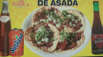 Tacos La Potranka food