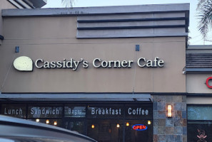 Cassidy's Corner Cafe food