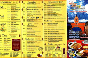 Guatelinda menu