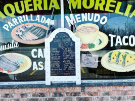 Taqueria Morelia menu