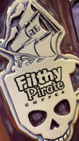 Filthy Pirate Coffee outside