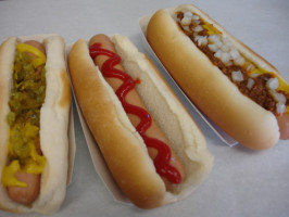 Snoopy's Hot Dogs food