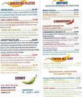 Jalapeno Joe's Express menu