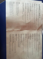 The Good Lion menu