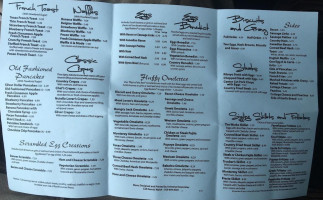 Lakes Grill menu