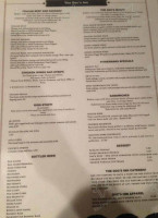 The Docs Inn menu