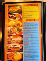 El Tarasco Mexican menu