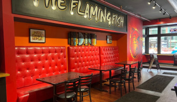 The Flaming Fish inside