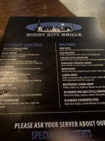 Windy City Grille menu