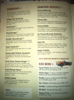Wyoming Rib and Chop House menu