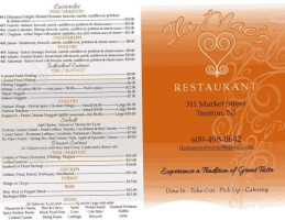 Illa Mae's Restraunt menu