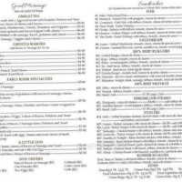 Illa Mae's Restraunt menu