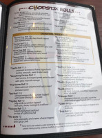 Chopstix menu