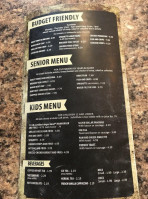 Christoff’s menu
