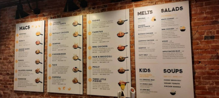 Macs (macaroni And Cheese Shop) Wisconsin Dells menu