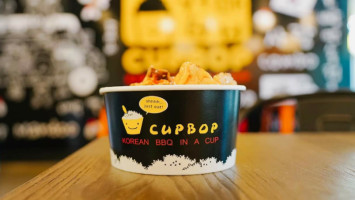 Cupbop Korean Bbq In A Cup food