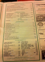 Casa Blanca Cafe menu