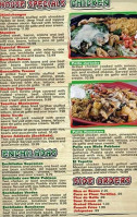 Fiesta Veracruz menu