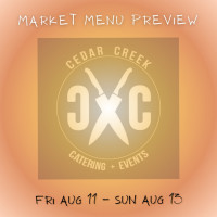 Cedar Creek Catering Events food