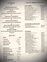 Metro Grill menu