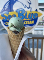 Sea Blue Coffee Ice Cream food