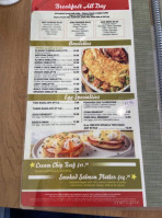 Family Cafe menu