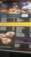 Ninja Sushi Steak House menu