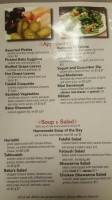 Ali Baba menu