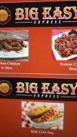 Big Easy Express menu