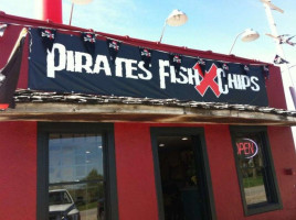 Pirates Fish X Chips outside