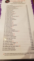 B E Wok Sushi menu