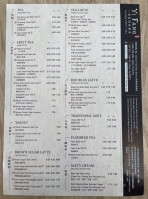 Yi Fang Taiwan Fruit Tea menu