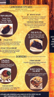 Longhorn Saloon Grill menu