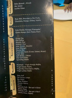 Edison Family menu