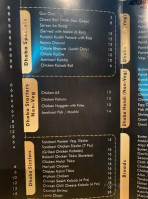 Edison Family menu