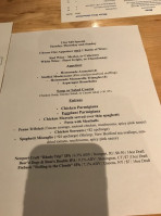 Pat's Italian menu