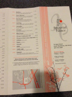 Imperial Palace menu