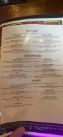 The Huff Sports Grill menu