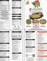 Bombay Curry Pizza menu