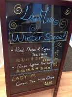 Lady Tea Bubble Tea menu