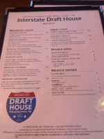 Interstate Drafthouse menu