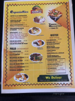 Los Molcajetes menu