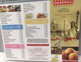 Bikanervala menu