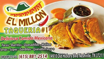 Taqueria El Millon #1 food