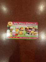 Mr You Donut Shop food
