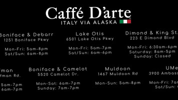 Caffé D'arte Alaska outside