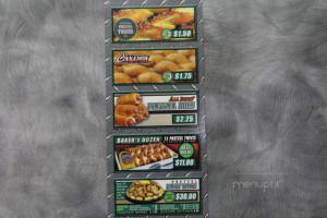 Philly Pretzel Factory menu